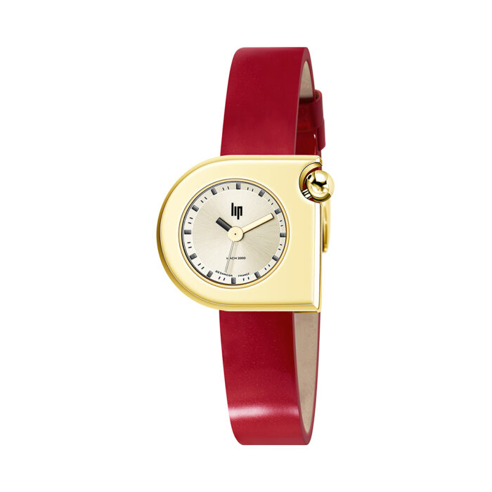 Montre Lip Mach 2000 Mini Moon Rouge Or 671393