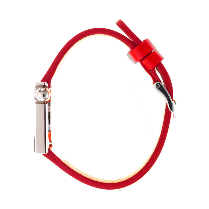 Montre Lip Mach 2000 Mini Moon Rouge Argent 671394