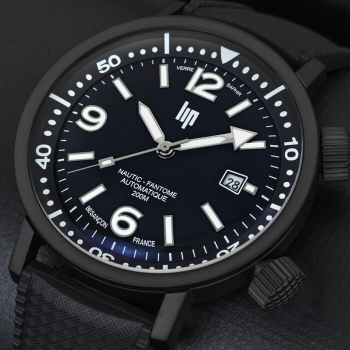 Montre Nautic Fantome LIP Automatique 41mm Noir
