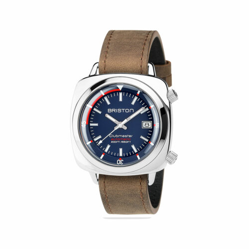 Montre Briston Clubmaster Diver Cadran bleu