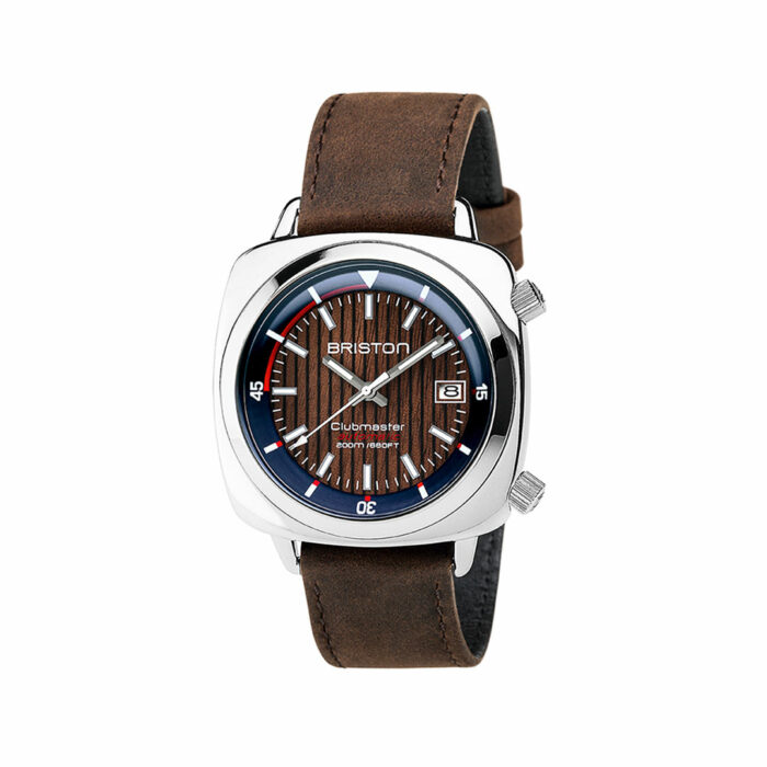 Montre Briston Clubmaster Diver marron