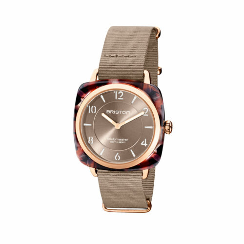 Montre Briston Clubmaster Chic Gris Taupe