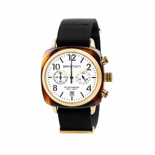 Montre Briston Clubmaster Classic noir or