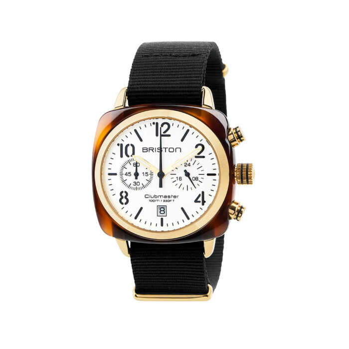 Montre Briston Clubmaster Classic noir or