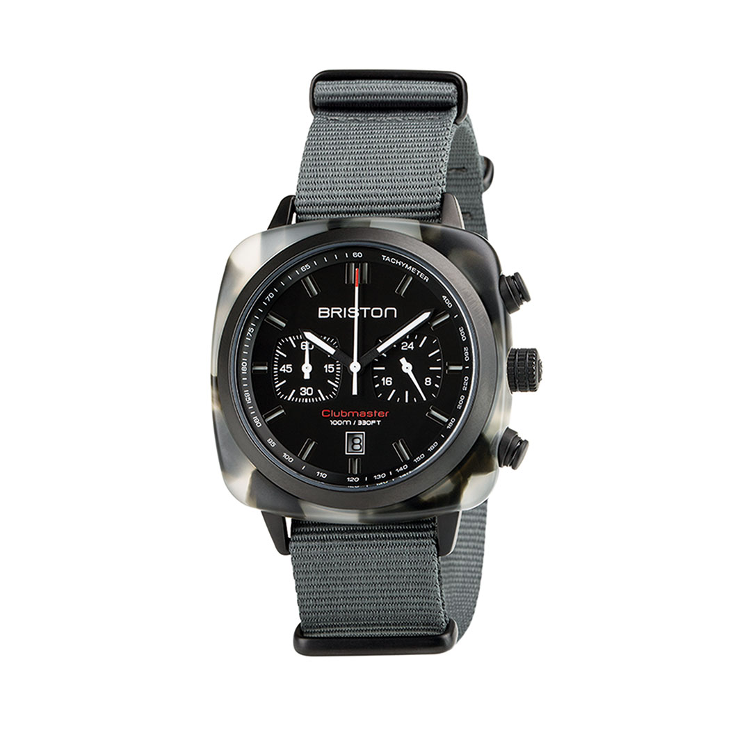 briston-clubmaster-SPORT-42mm-18142.PBAM.GTS.3.NG- Montre Briston Clubmaster Sport Alpine Hunter