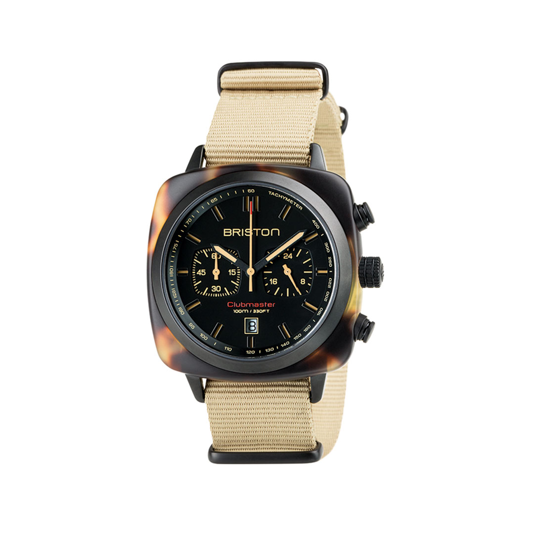 briston-clubmaster-SPORT-42mm-18142.PBAM.TSS.5.NK- Montre Briston Clubmaster chrono safari