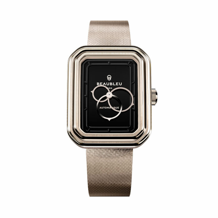 Montre Beaubleu Figura Onyx Or Rose