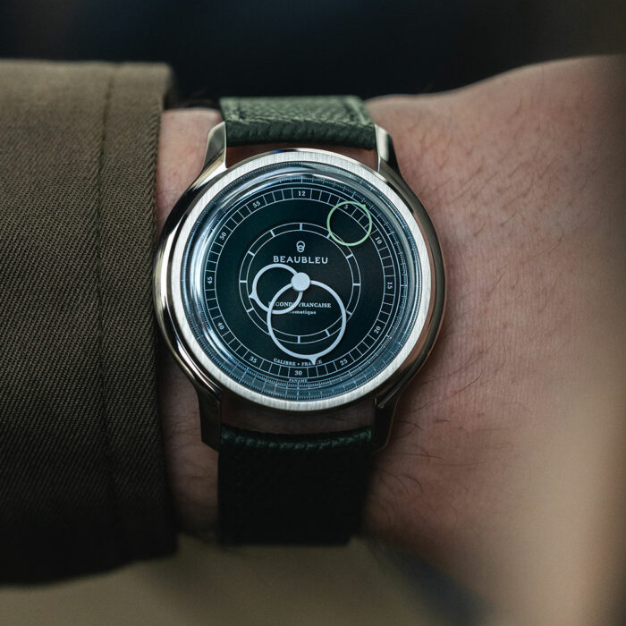 montre beaubleu vert