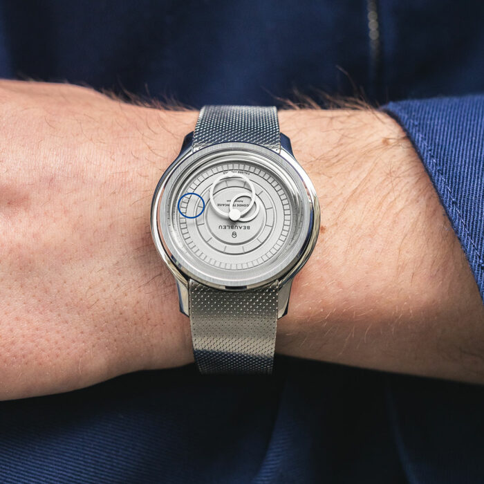 montre acier beaubleu