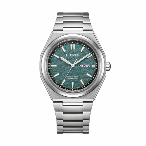 Montre Citizen Super Titanium Date Vert AW0130-85X