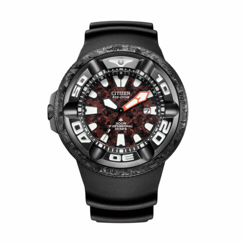 Montre Citizen Godzilla cadran rouge