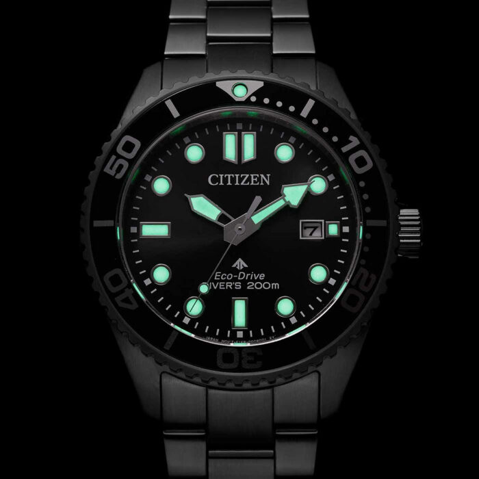 Montre Citizen Promaster Marine Acier Noir BN0261-51E