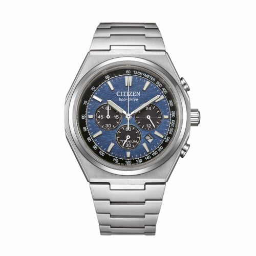 Montre Citizen Super Titanium Cadran Bleu
