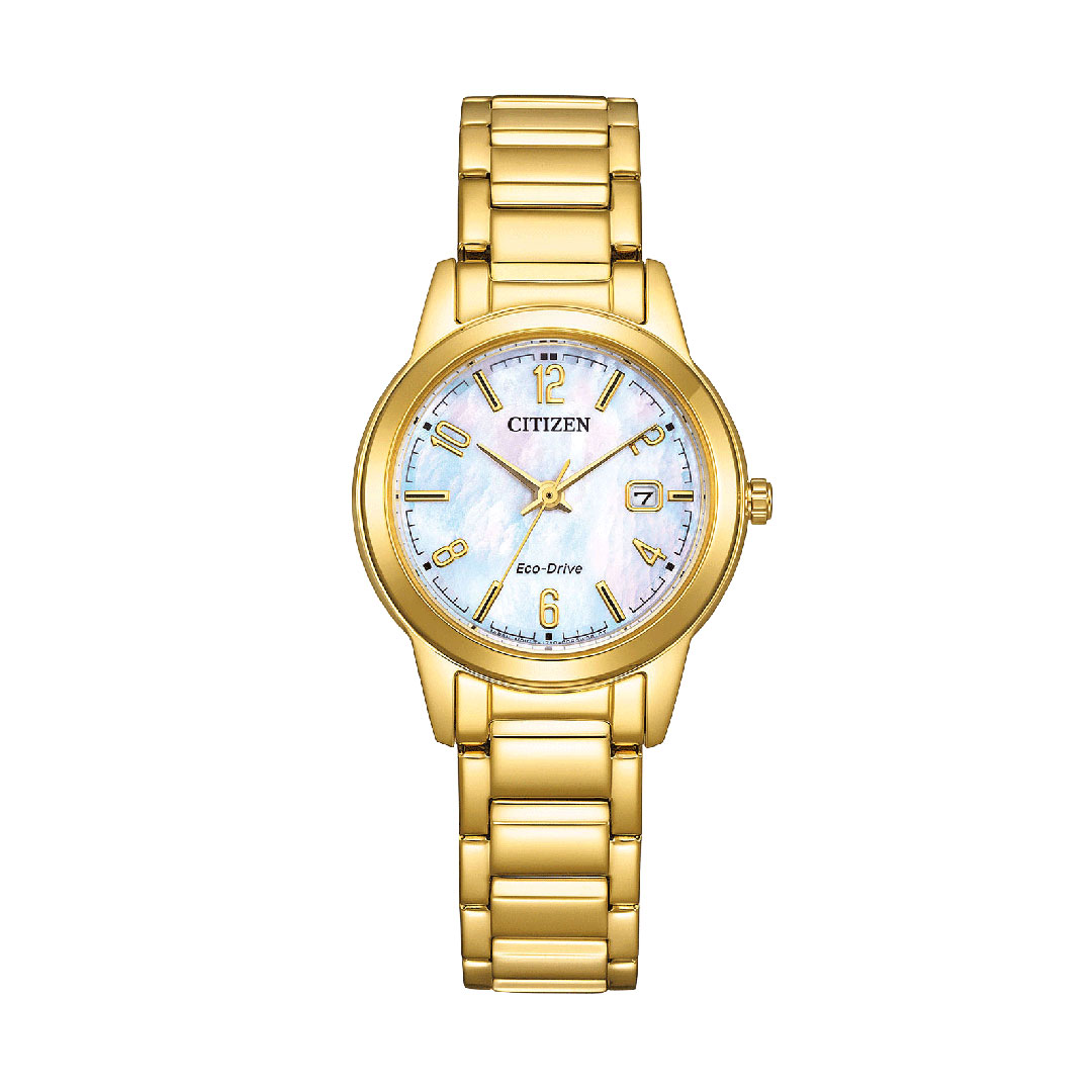 FE1242-78D-citizen-Montre-Platform-ladies-gold Montre Citizen Platform Femme or FE1242-78D
