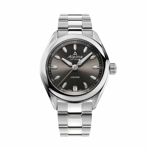 Montre Alpina Comtesse cadran noir AL-240LBR2C6B