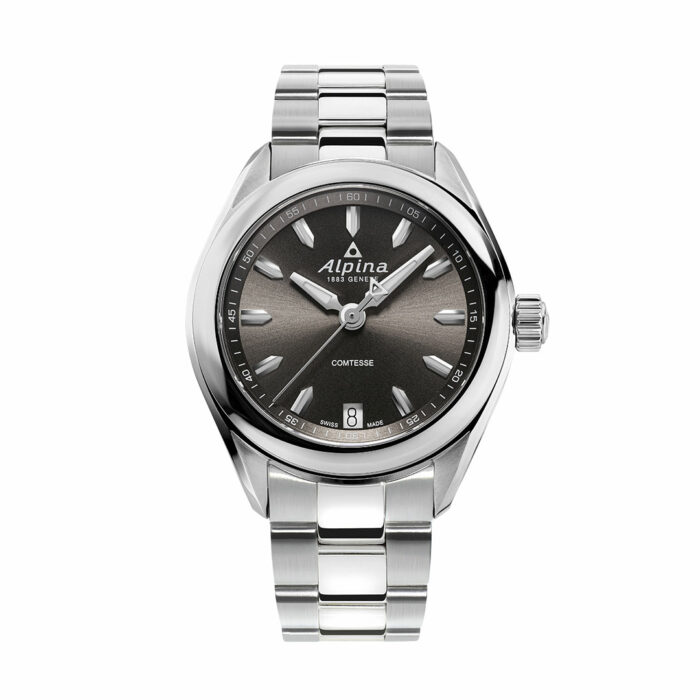 Montre Alpina Comtesse cadran noir AL-240LBR2C6B
