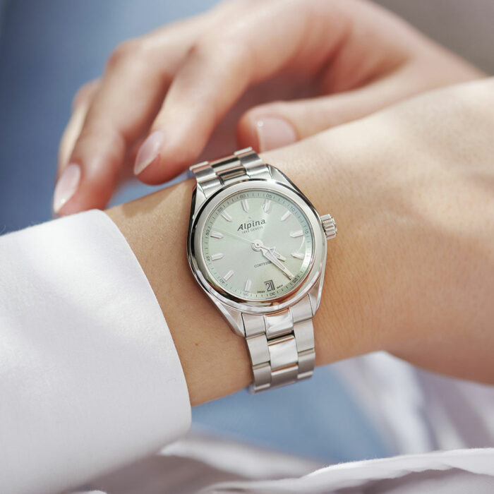 Montre Alpina Cadran Vert AL-240LGR2C6B