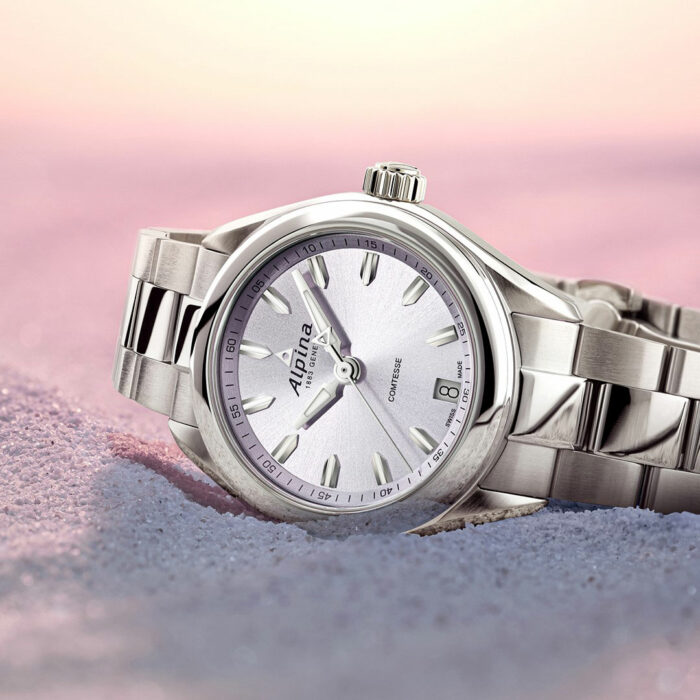 Montre Alpina Cadran Violet AL-240LP2C6B