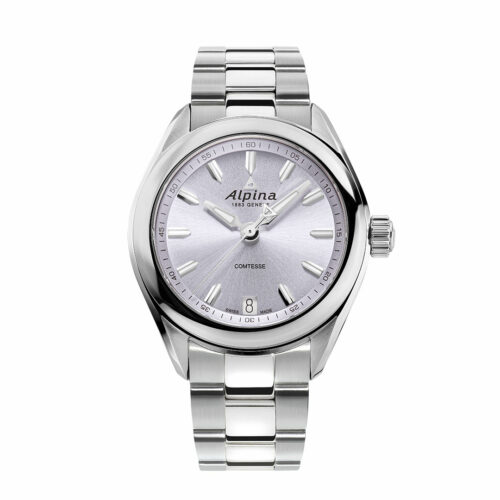 Montre Alpina Comtesse Cadran Violet AL-240LP2C6B