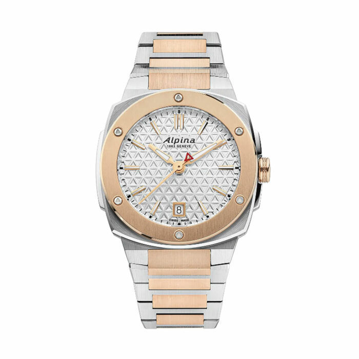 Montre Alpina bicolore