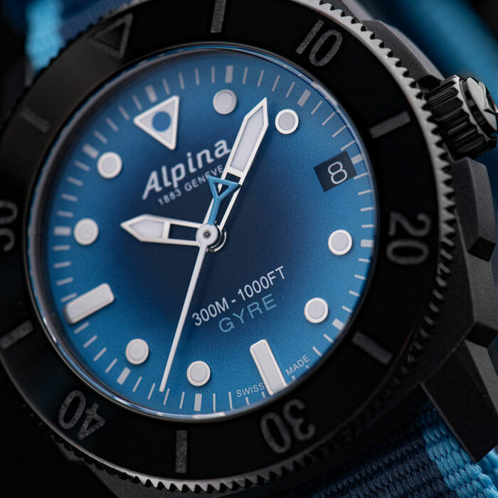 Montre Alpina Seastrong Diver Gyre AL-525LNSB3VG6