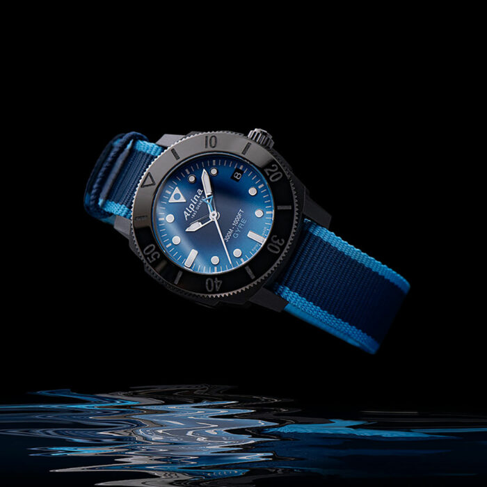 Montre Alpina Seastrong Diver Gyre AL-525LNSB3VG6