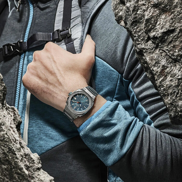 Montre Alpina Automatique 39mm Bleu