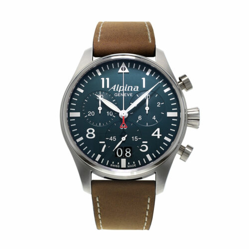 Montre Alpina Pilot Chronograph Big Date AL-372N4S6