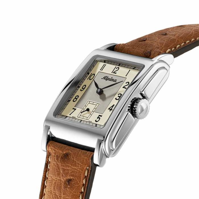 Montre Alpina Heritage Carrée