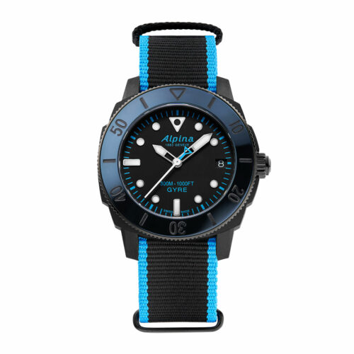 Montre Alpina Seastrong Diver Gyre AL-525LBN3VG6