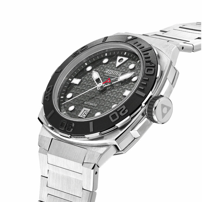 Montre Alpina Cadran Noir AL-525G3VE6B