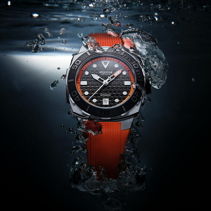 Montre Alpina Seastrong Orange AL-525BO3VE6