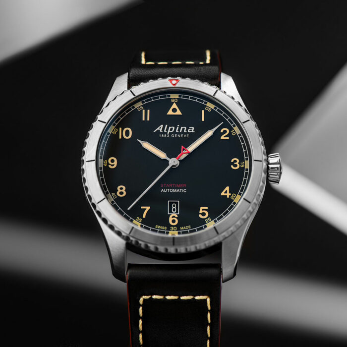 Montre Alpina Startimer Pilot Noir