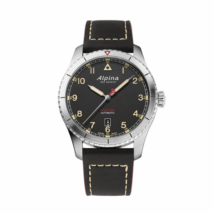 Montre Alpina Startimer Pilot Noir AL-525BBG4S26