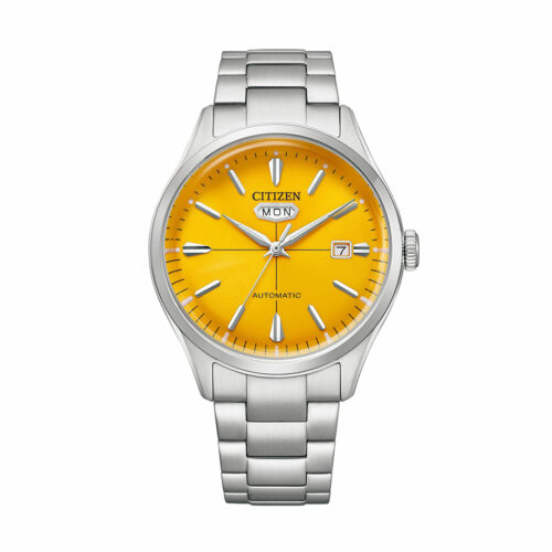 Montre Citizen Mechanical Cadran Orange