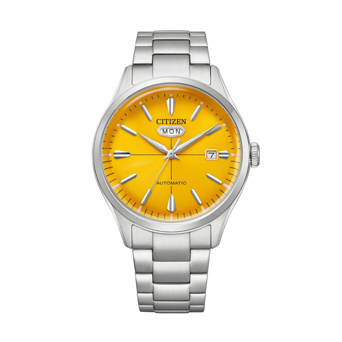 Montre Citizen Mechanical Cadran Orange