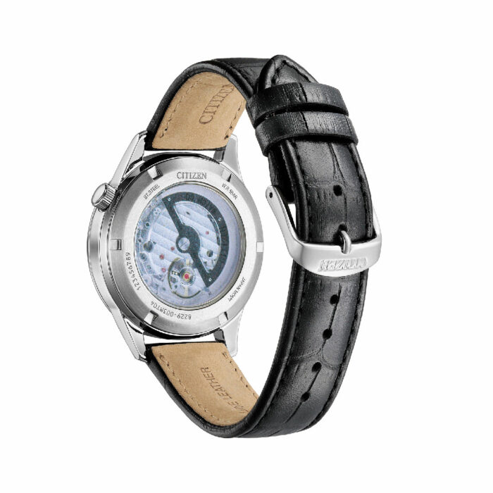 Montre Citizen Platform Classic Open Heart Cuir Noir NH9131-14E