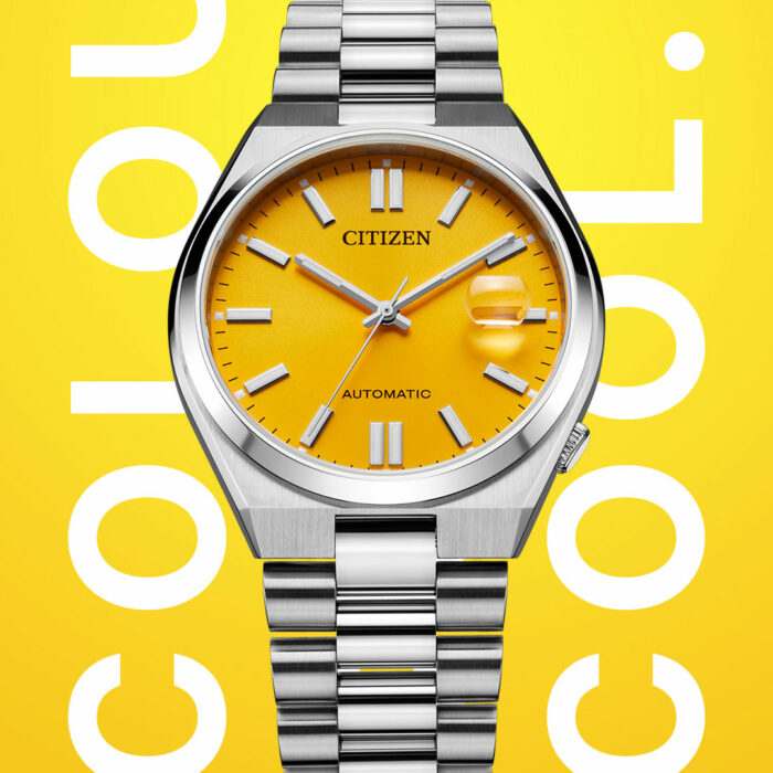 Montre Citizen Tsuyosa Jaune