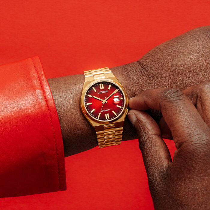 Montre Citizen Tsuyosa Rouge Automatique