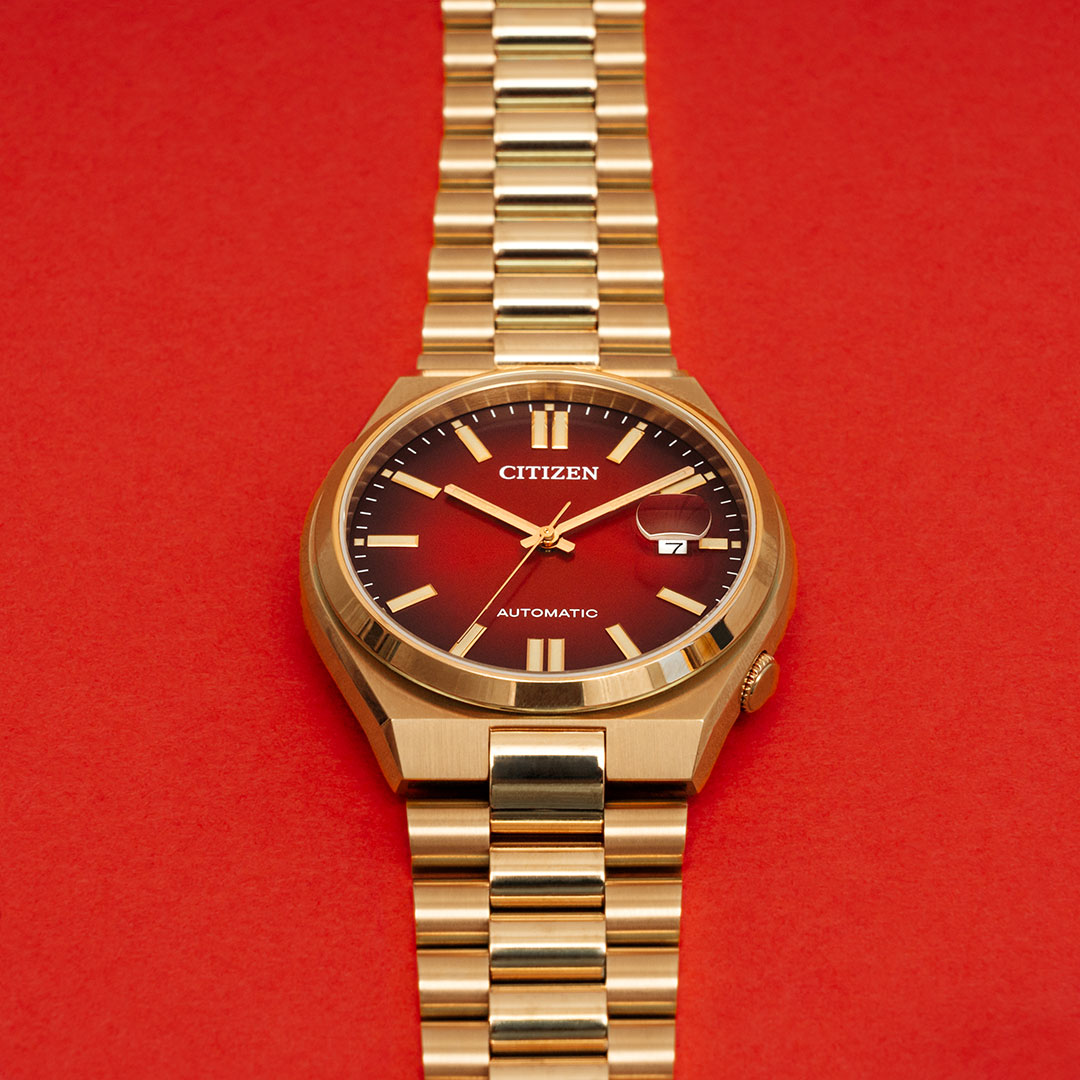 NJ0153-82X-citizen-Montre-Tsuyosa-Red-5 Montre Citizen Tsuyosa Rouge Automatique NJ0153-82X