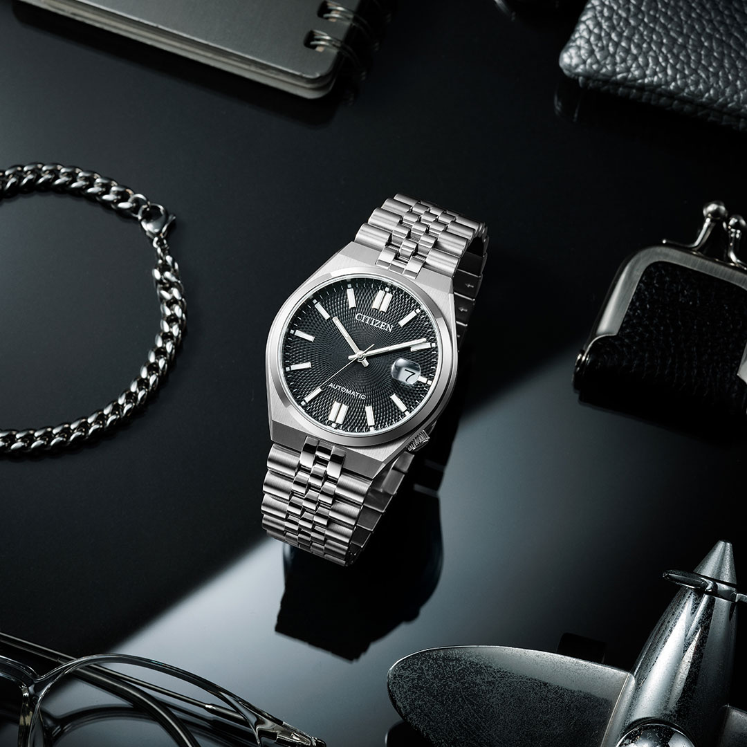 NK0020-55E-citizen-Montre-Tsuyosa-60-Noir-2 Montre Citizen Tsuyosa 60 Noir NK0020-55E