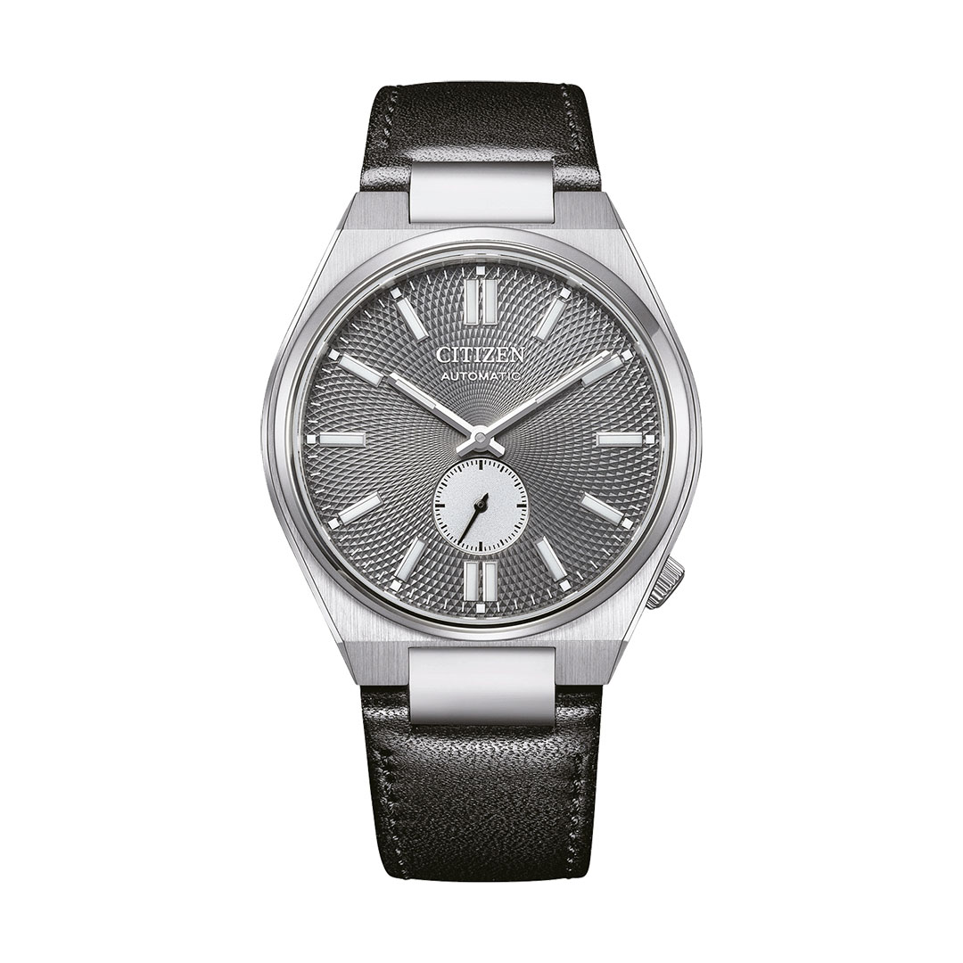 NK5010-01H-citizen-Montre-Tsuyosa-small-second Montre Citizen Tsuyosa Cuir Noir NK5010-01H