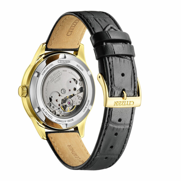Montre Citizen Platform Mechanical Cuir Doré