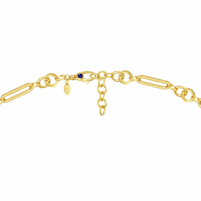 Collier Maille Alternée Ronde Ovale