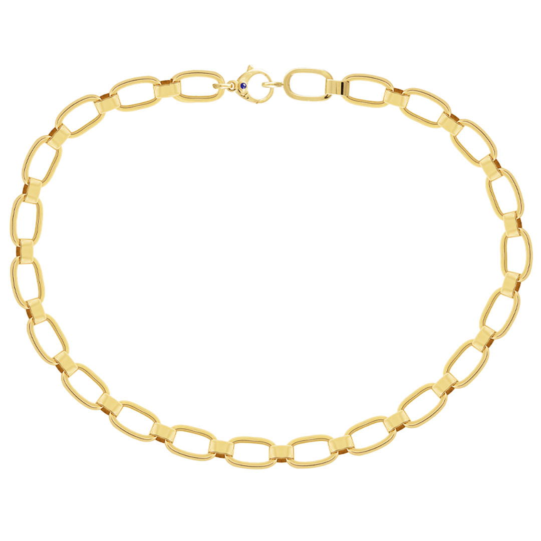 collier-maille-ovale-plate-11mm Collier Maille Ovale Plate 11mm