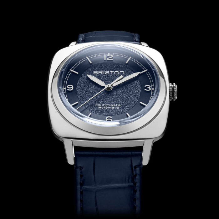 montre cadran bleu bracelet bleu