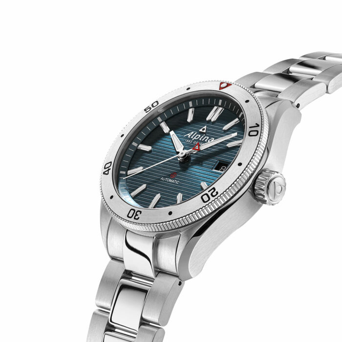 Montre Alpina Alpiner 4 Acier Cadran Bleu