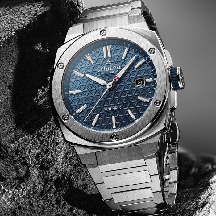 Montre Alpiner Extreme acier Bleu