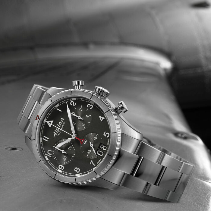 Montre Alpina Chronographe