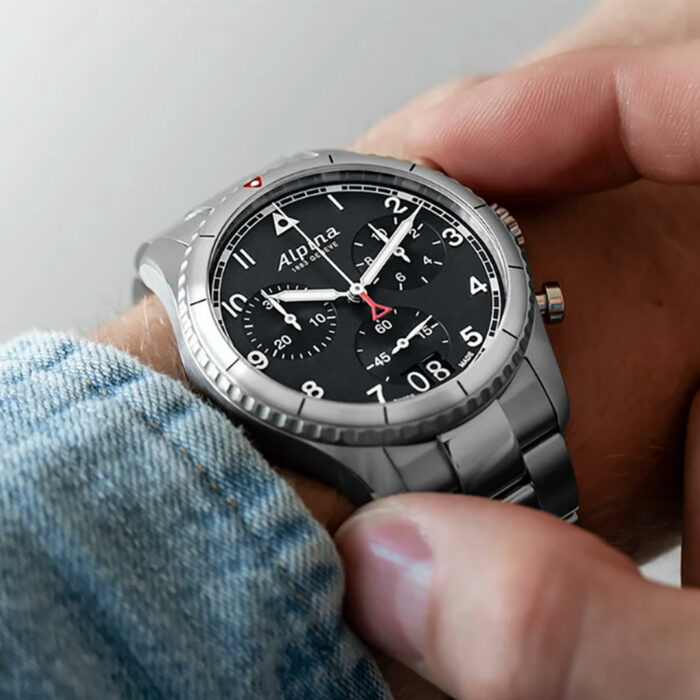 Montre Alpina Pilot Quartz